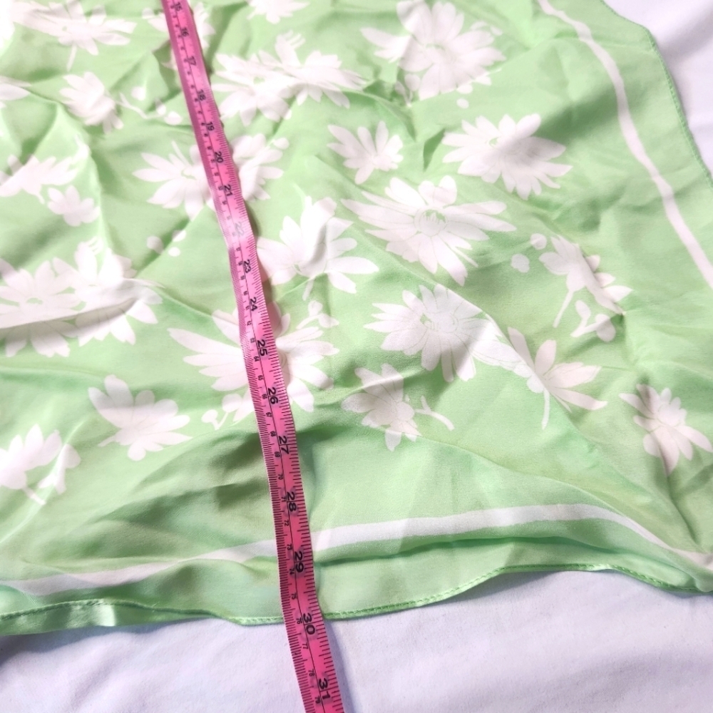 Madewell Women's Silk Scarf Floral - Picture 4 of 5